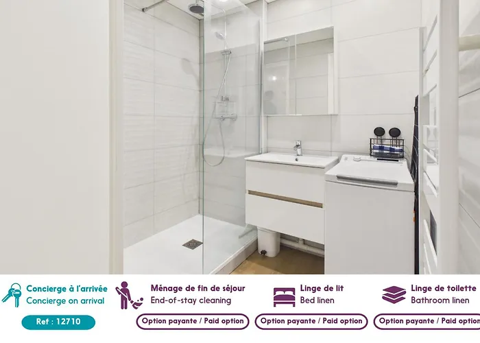 Apartment A 70m De La Plage, Pour 2 Sur *